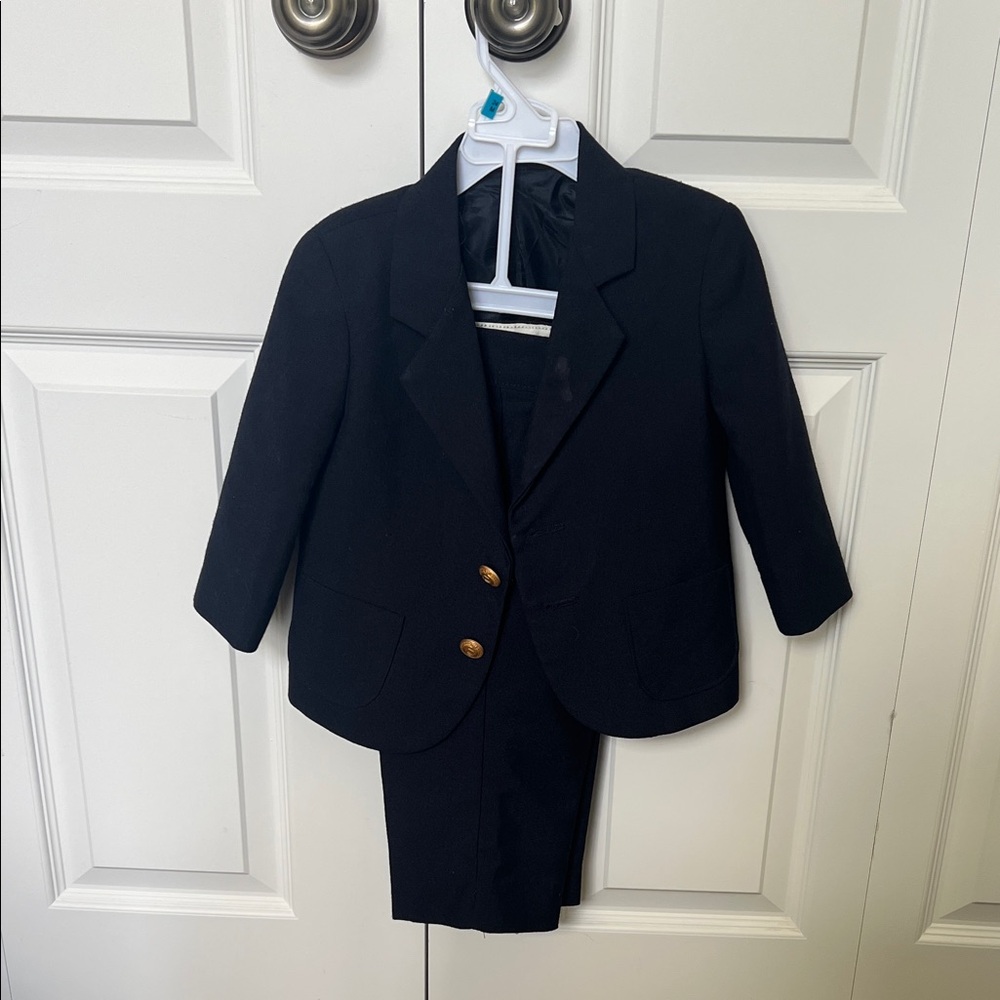 Claiborne Kids Black Blazer with Gold Buttons